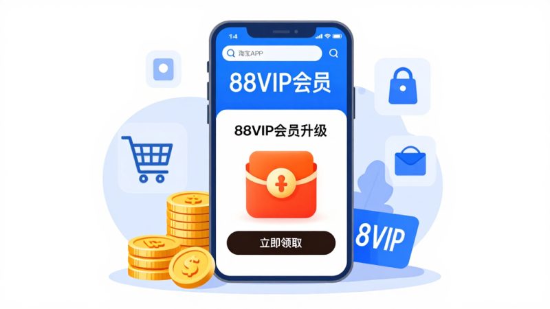 淘宝88VIP 快速升级 免费开通 会员权益 积分兑换 优酷会员 饿了么会员 消费金额
