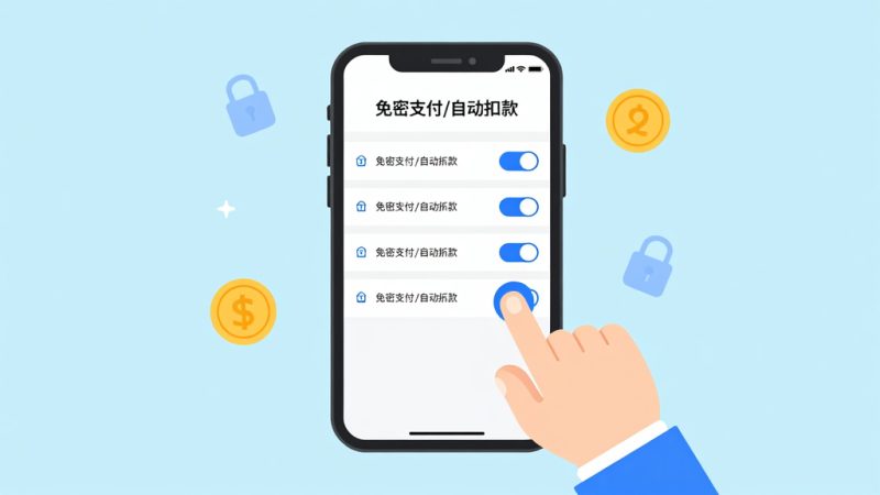 自动续费 免密支付 支付宝 支付安全 关闭自动续费 支付设置 账户安全