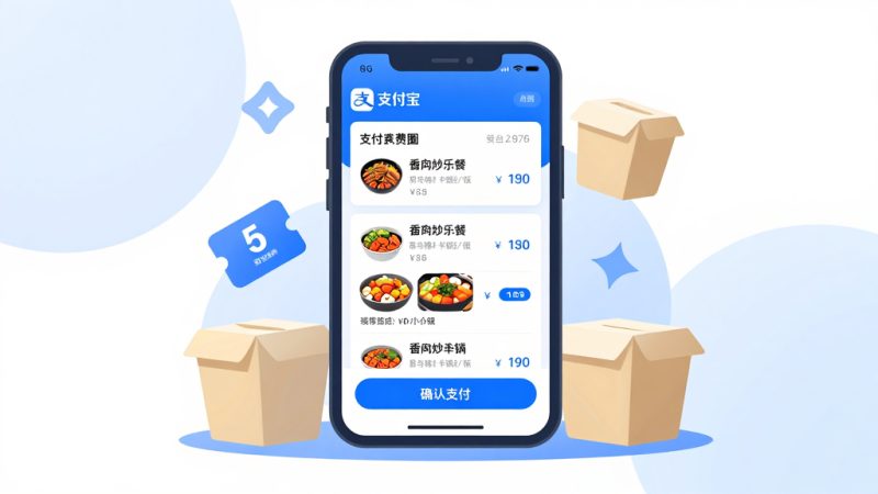 支付宝消费圈 支付宝点外卖 支付宝消费券 外卖支付 花呗点外卖 先用后付 饿了么支付