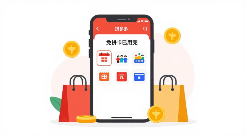 拼多多免拼次数用完了怎么办？拼多多免拼用完了该怎么办