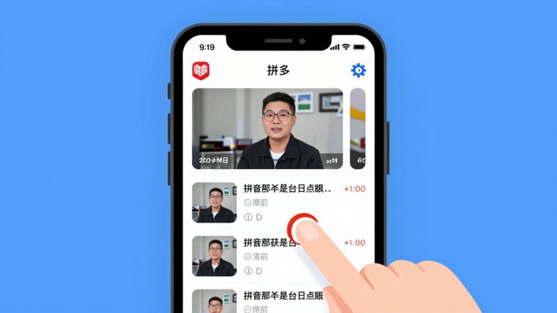 拼多多视频 自动下滑 自动播放 设置方法 关闭自动播放 视频设置 拼多多设置