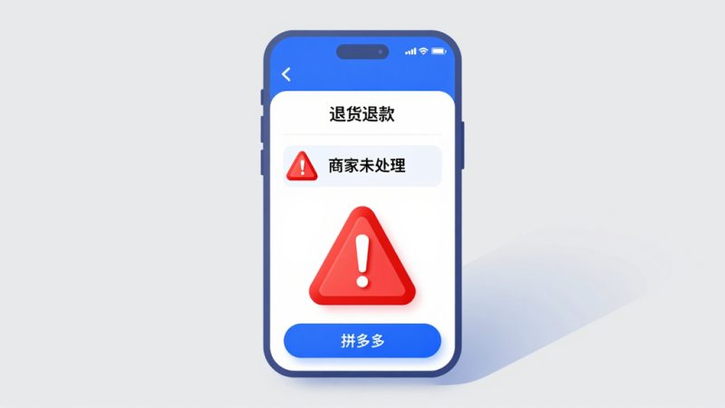 拼多多商家不处理 拼多多客服投诉 退货退款流程 平台介入技巧 商家拖延怎么办 维权方法 拼多多纠纷处理