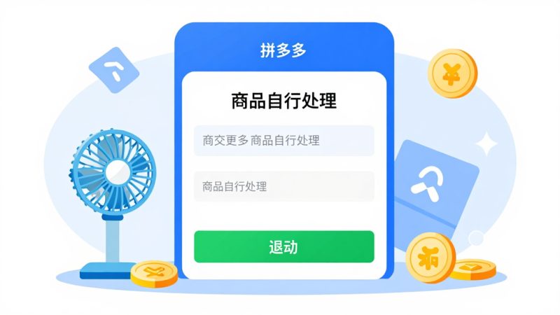 拼多多退款 退款商品自行处理 拼多多退款政策 退款流程 极速退款 退货退款 商家审核 退款到账