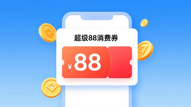 淘宝超级88消费券怎么领？淘宝88消费券怎