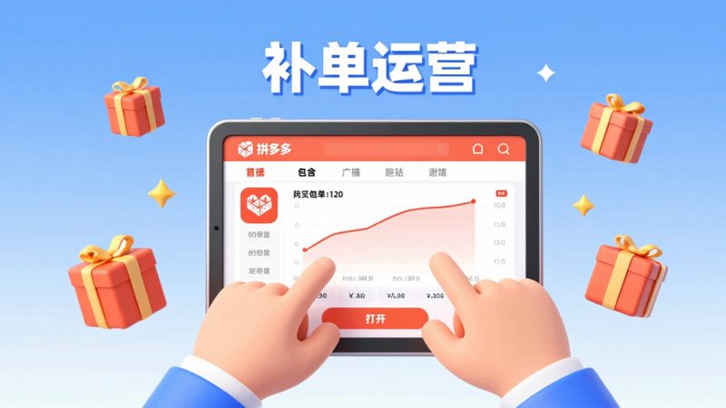 拼多多补单 补单时长 补单技巧 补单注意 补单费用 补单流程 店铺等级 产品类别