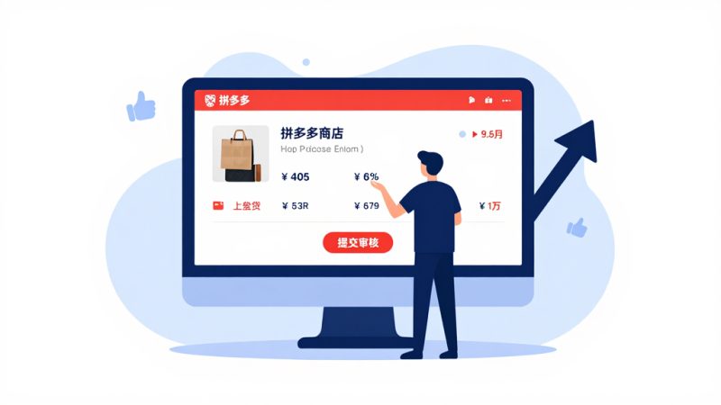 拼多多上架 商品上架 商家后台 商品审核 同行产品 多多买菜 商品优化