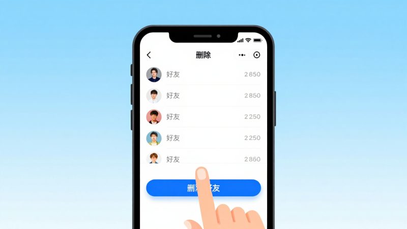 淘宝好友 删除好友 双向删除 好友列表 聊天记录 购物影响 社交功能