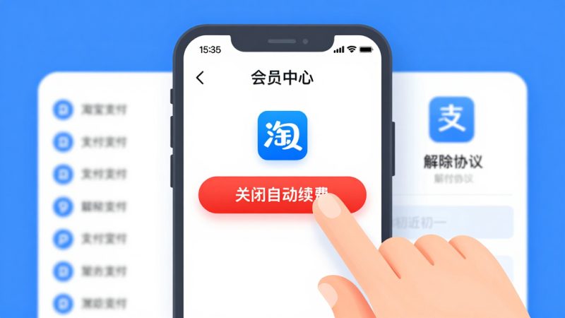 淘宝88会员怎么取消自动续费？怎么取消