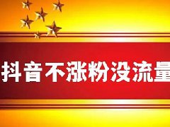抖音没流量怎么办？有何办法