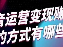 抖音播放流量怎么变现？有哪些变现方法