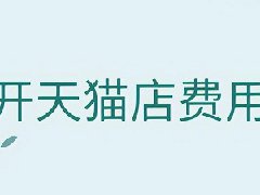 开一个天猫旗舰店要多少钱？需要多少人
